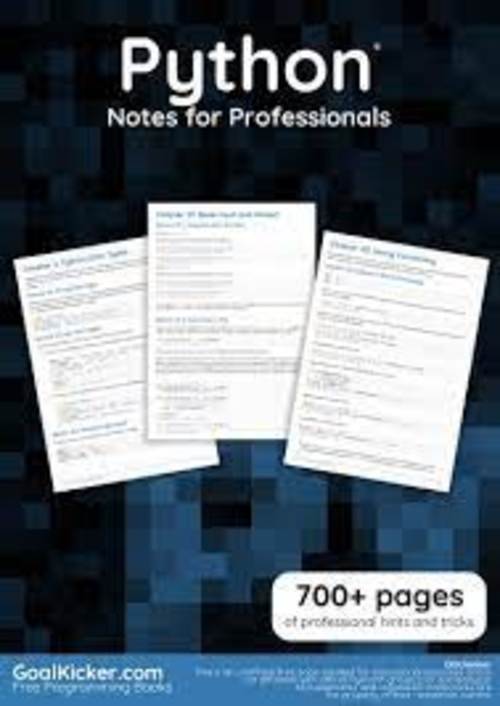 Product picture Python Notes for Professionals